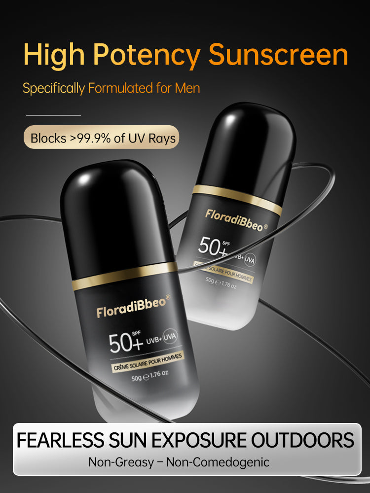 Men's sunscreen, outdoor special sports UV protection, men's isolation cream, whey refreshing, not greasy, not false white