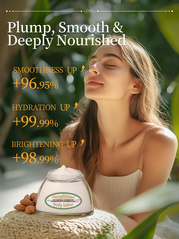 French Whitening Body Lotion Glycerin Almond Moisturizing and Nourishing, long-lasting fragrance for women with dry skin in autumn and winter, genuine product