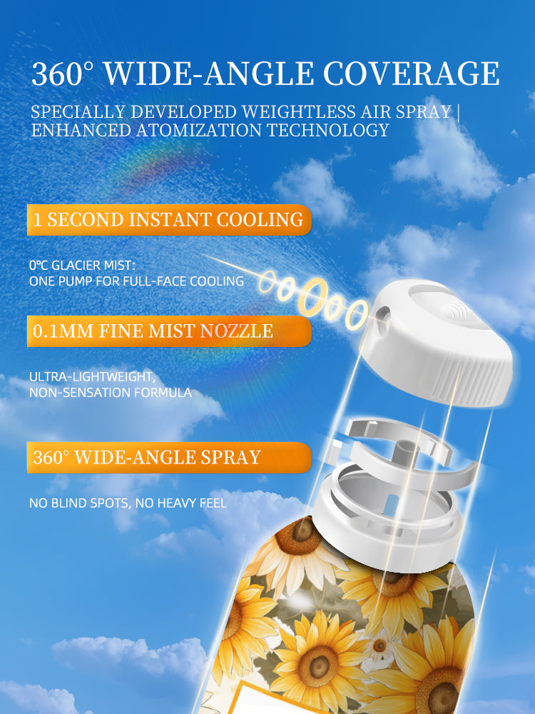 French 377 Whitening and Sun Protection Spray, 50 times UV, body water and sweat resistant, genuine official flagship store for men and women