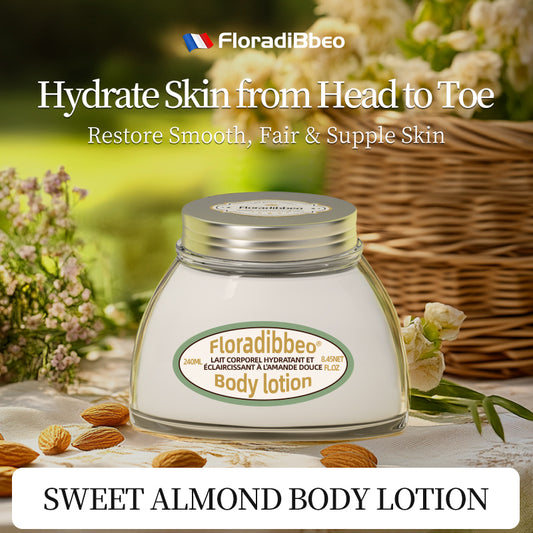French Whitening Body Lotion Glycerin Almond Moisturizing and Nourishing, long-lasting fragrance for women with dry skin in autumn and winter, genuine product