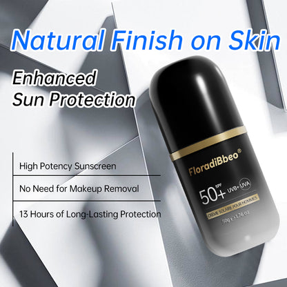 Men's sunscreen, outdoor special sports UV protection, men's isolation cream, whey refreshing, not greasy, not false white